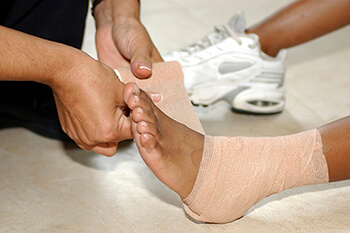 Sprained ankle treatment in the Salisbury, NC 28144; Charlotte, NC 28215; Concord, NC 28025 areas
